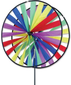 Rainbow Twin Wheel Spinner 24"