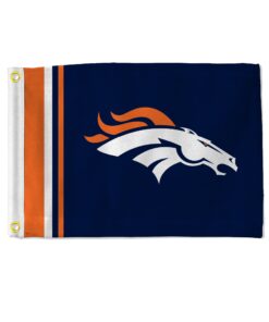 Denver Broncos Striped Utility Flag