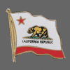 California State Lapel Pin, California Flag Lapel Pin, California Lapel Pin, California Flag Pin