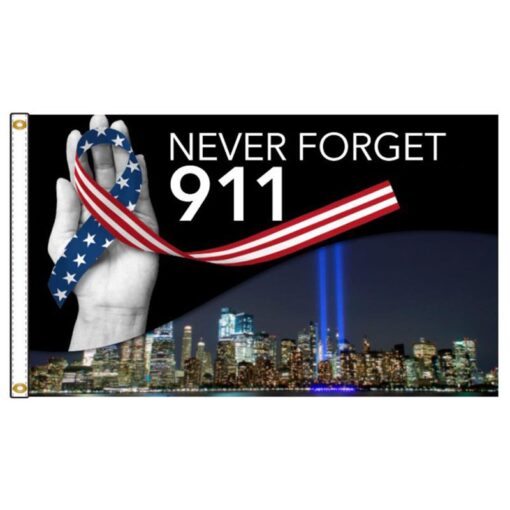 Our festive & colorful collection of 912 Never Forget 3'x5' screen-printed nylon flag speaks for itself