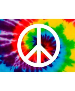 Our festive & colorful collection of Peace Sign Rainbow 3'X5' screen-printed nylon flag speaks for itself