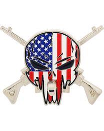 Skull Sniper Rifles Belt Buckle