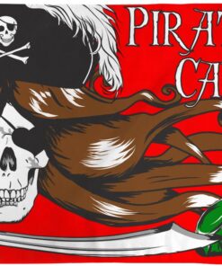 Pirate Captain Woman Flag 3x5ft Poly
