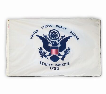 Coast Guard 8'x12' Nylon Flag