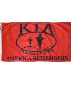 KIA-Killed in Action- Honor Nylon Flag 3 ft. x 5 ft.
